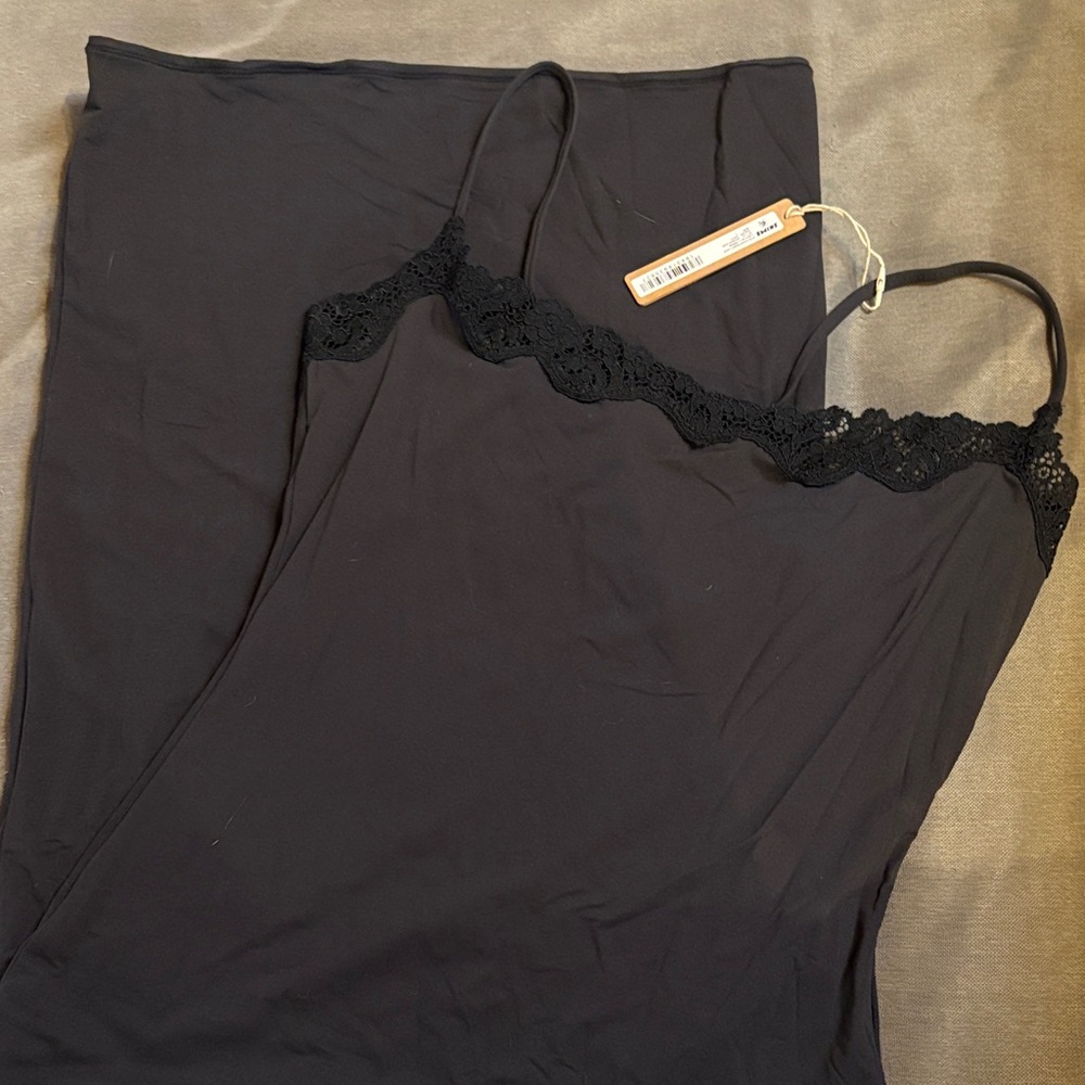 SKIMS fits everybody lace long slip dress